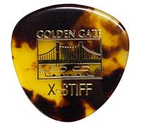 Golden Gate GR0762 MP-12 Deluxe Tortoise Style Mandolin Pick - Rounded Triangle - Dozen