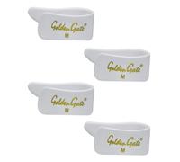 Golden Gate Medium Thumb Pick - 4PK - White - Plastic