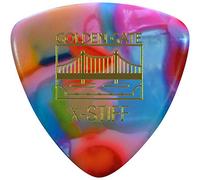 Golden Gate MP-107 Triangle Shape Guitar Picks, 1.5 mm Thickness, Colourful Clown Confetti