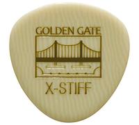 Golden Gate MP-121 Rounded Triangle Shape Guitar Picks, 1.5 mm Thickness, Ivoroid