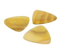 Golden Gate MP-20-3PK Large Triangle Mock Tortoise Flat Pick (Pack of 3)