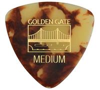 Golden Gate MP-40 Triangle Shape Guitar Picks, 0.75 mm Thickness, Dalmatian Tortoise Colour