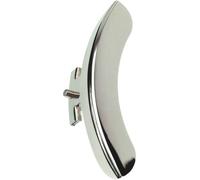 Golden Gate P-104 1930's Style Single-leg Armrest - Nickel-Plated Brass