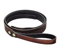 Golden Gate SG-5512 Shelton Leather Mandolin Strap - Mahogany Brown