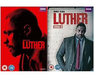 Golden Globe Winning BBC Crime Thriller Luther Complete Series 1-4 + Extras + Behind the Scenes + In Cold Blood