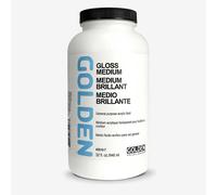 Golden : Gloss Medium (Polymer Medium Gloss) : 946ml (32oz)