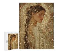 Golden Goddess Portrait-1 Puzzle 1000 Teile Schwer Puzzle Spielzeug Lernspiel Impossible Herausforderungsspielzeug Für Erwachsene Kinder 500 PCS