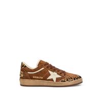 Golden Goose Ball Star Leopard-print Suede Sneakers - 40 (IT40 / UK7)