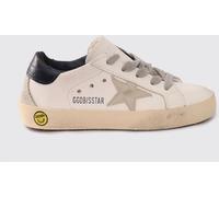 GOLDEN GOOSE Boy's Super-Star Distressed Leather Sneakers - Size: 23 - male