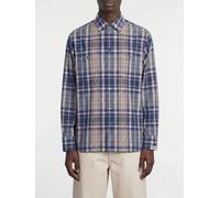 GOLDEN GOOSE Check Cotton Casual Shirt - Size: L - male