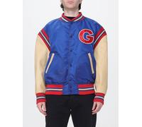 GOLDEN GOOSE College-Style Nylon Bomber Jacket with Contrasting Logo - Size: 48 - male