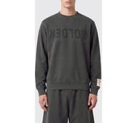 GOLDEN GOOSE Contrast Logo Cotton Crewneck Sweatshirt - Size: M - male