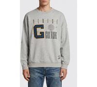 GOLDEN GOOSE Cotton Crew Neck Sweatshirt with Logo - Size: L - male