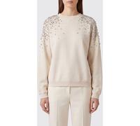 GOLDEN GOOSE Cotton Crewneck Sweatshirt with Crystal Embellishments - Size: S - female