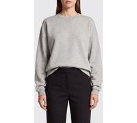 GOLDEN GOOSE Cotton Crewneck Sweatshirt with Dropped Shoulders and Elastic Hem - Size: L - female