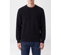 GOLDEN GOOSE Crewneck Cotton-Blend Jumper with Ribbed Trims and Logo - Size: M - male