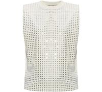 Golden Goose crystal-embellished cotton top - White XS-S-M