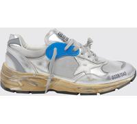 GOLDEN GOOSE Dad-Star Leather and Mesh Sneakers with Distressed Effect - Size: 42 - male
