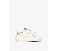 Golden Goose Golden Goose Baby Old School Low-Top Leather Trainers 6-12 Months White/Oth Eur 16 /4-5 Months
