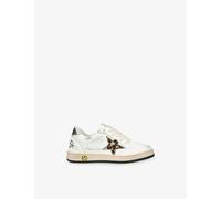 Golden Goose Golden Goose Kids' Ballstar Leopard Leather Trainers White/Comb Eur 30 / 12 UK Kids