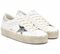 Golden Goose Hi Star Classic Leather Platform Sneakers Trainers Low Top, White