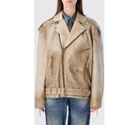 GOLDEN GOOSE Jacket Woman color Beige - Size: XS - female