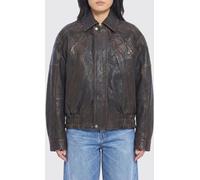 GOLDEN GOOSE Jacket Woman color Brown - Size: 42 - female