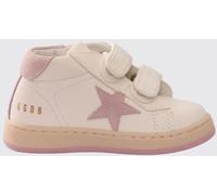 GOLDEN GOOSE Kid's June Ballstar High-Top Leather Velcro Sneakers - Size: 26 - female