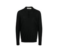 Golden Goose long-sleeve knitted polo shirt - Black L