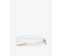 Golden Goose Mens Golden Goose Metallic Star Print Cotton-Blend Shoe Laces White/Oth L