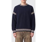 GOLDEN GOOSE Relaxed Fit Cotton Crewneck Sweatshirt with Contrast Back Logo - Size: M - male