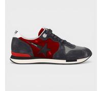 Golden Goose Running Col P3 Star Red Velvet Black Red