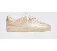 GOLDEN GOOSE Soul Star Laminated Leather Sneakers - Size: 38 - female