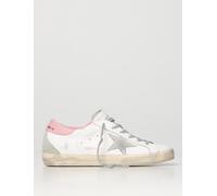 GOLDEN GOOSE Super-Star Classic Distressed Leather Sneakers - Size: 39 - female