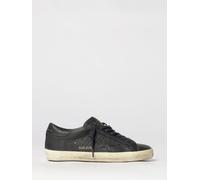 GOLDEN GOOSE Super-Star Cow Leather Sneakers with Distressed Finish - Size: 43 - male