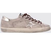 GOLDEN GOOSE Super-Star Distressed Suede Leather Sneakers - Size: 41 - male