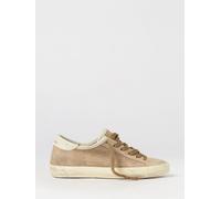GOLDEN GOOSE Super-Star Distressed Suede Leather Trainers with Laminated Logo - Size: 41 - female