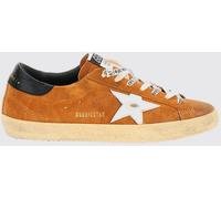 GOLDEN GOOSE Super-Star Men's Smooth and Suede Calfskin Leather Sneakers - Size: 45 - male