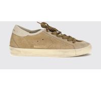 GOLDEN GOOSE Super-Star Suede Calf Leather Sneakers with Distressed Effect - Size: 37 - female