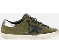 GOLDEN GOOSE Super-Star Suede Sneakers with Distressed Effect - Size: 42 - male