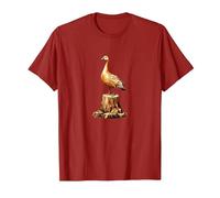 Golden Goose T-Shirt, Men, Cranberry Red, Medium