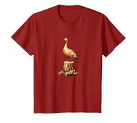 Golden Goose T-Shirt, Youth, Cranberry Red, X-Small