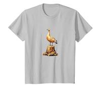 Golden Goose T-Shirt, Youth, Silver Grey, 4T