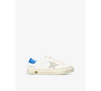 Golden Goose White/vy Kids May School Leather Trainers 6-9 Years Eur 33 / 1 Uk Adult
