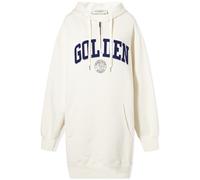 Golden Goose Women's Journey Hoodie Dress Heritage White/Blue