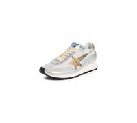 Golden Goose Women's Running Marathon Sneakers, Silver/Gold, 8 UK