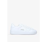 Golden Goose Womens White Women's Pure Star Star-embroidered Leather Trainers Eur 36 / 3 Uk Women