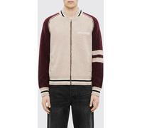 GOLDEN GOOSE Wool and Cashmere Bomber Jacket with Logo - Size: XL - male
