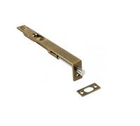 Golden Grace 150mm Heavy Duty Flush Door Bolt, Antique Brass, 1 Bolt | Includes screws and strike plate for a hassle-free setup, providing a tidy concealed look for French or double doors.