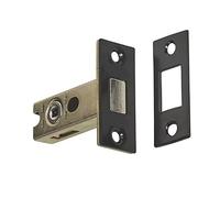 Golden Grace Bolt Through Tubular Dead Bolt, 2.5" 64mm, Matt Black, 45mm